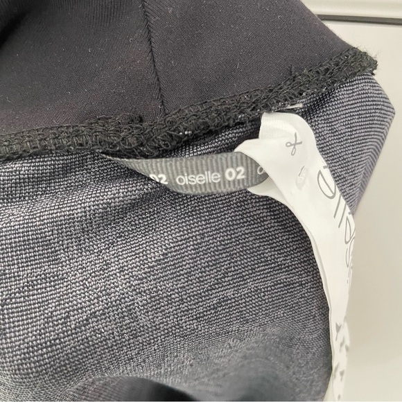 NEW Oiselle Kaliedo-go Black Jacquard Knit Athleisure Skirt Size 2      L6 - Picture 7 of 8